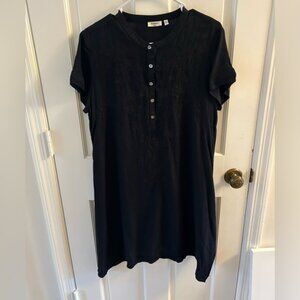 Dylan Black short sleeve dress